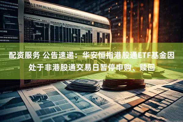 配资服务 公告速递：华安恒指港股通ETF基金因处于非港股通交易日暂停申购、赎回